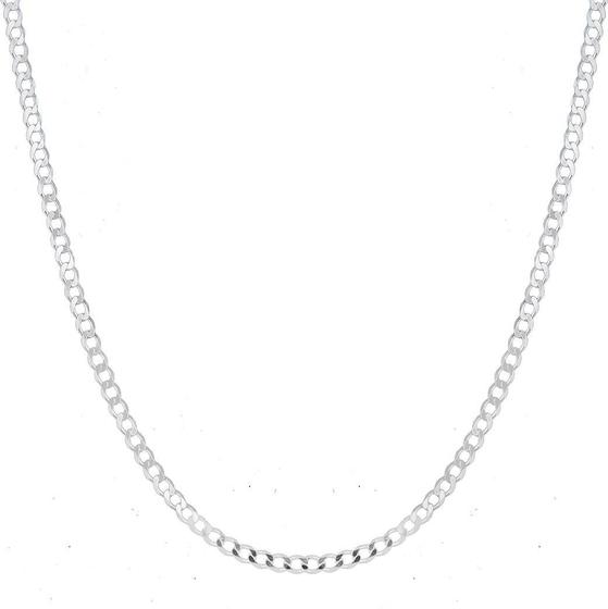 Corrente Cordão Grumet 3mm X 60cm Prata 925 Maciça Menor preço em Corrente Cordão Grumet 3mm X 60cm Prata 925 Maciça