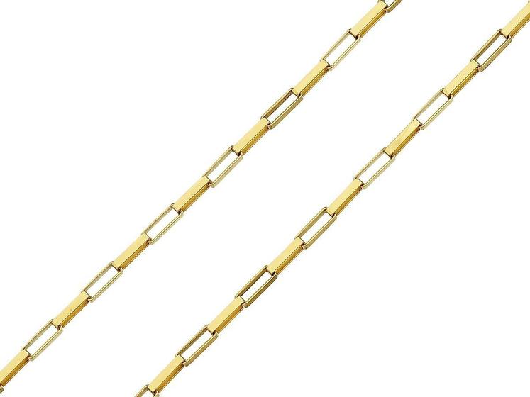 Imagem de Corrente Cordão Italiano 70cm Masculino Ouro 18k 750 Grosso