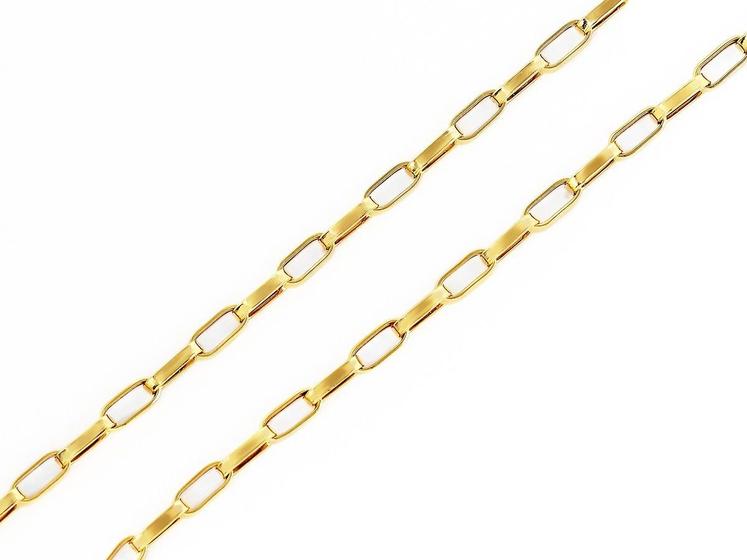 Corrente Cordão Masculino Alongado 50cm Ouro 18k Menor preço em Corrente Cordão Masculino Alongado 50cm Ouro 18k