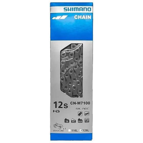 Imagem de Corrente de Bicicleta Shimano Slx M7100 12v 126 Elos