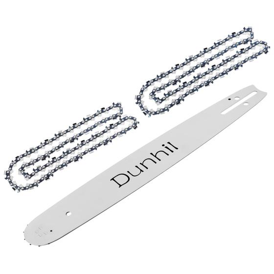 Imagem de Corrente e Barra para Motosserra Dunhil (2 Unidades) - 40cm, 3/8", 1,1mm, 55 DL