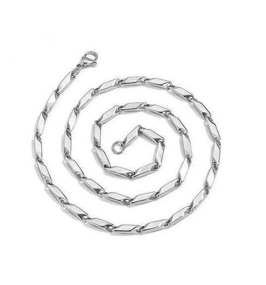 Imagem de Corrente Masculina 3mm Aço Inox 60cm CFABRE