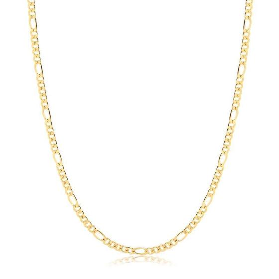 Imagem de Corrente Masculina Elos 5x1 Folheada Ouro Zircônia