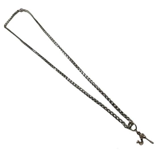 Imagem de Corrente Metal Com Pingente Umbanda Candomblé-Escolha Orixá