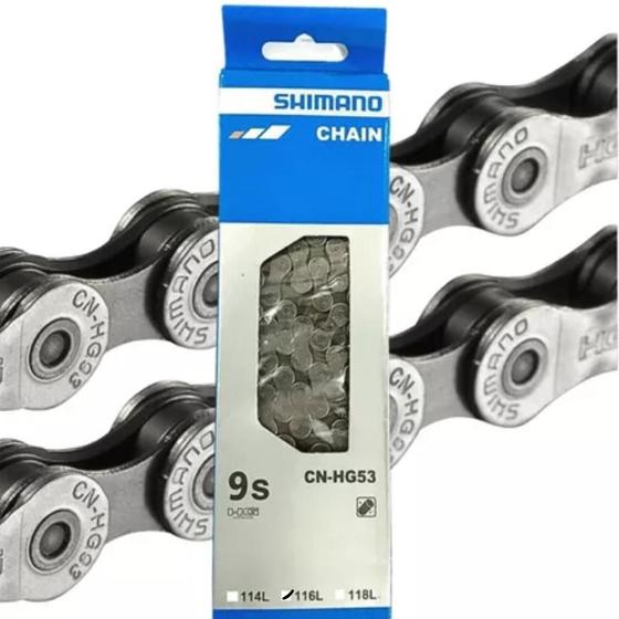 Imagem de Corrente shimano cn-hg93 116l 9v