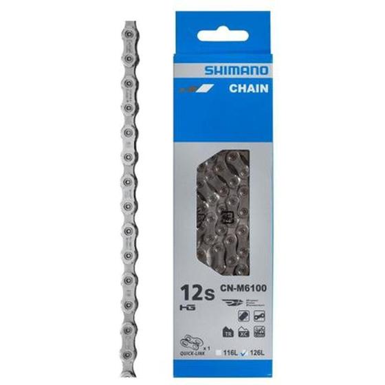 Imagem de Corrente Shimano CN-M6100 126L 12V