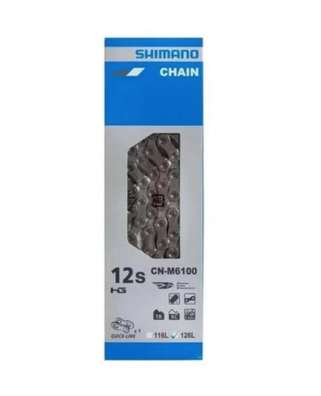 Imagem de Corrente SHIMANO CN-M6100 (12Vel. - 126 Elos)