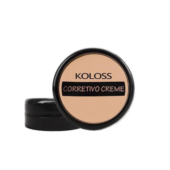 Corretivo creme koloss bege claro 4,0g Menor preço em Corretivo creme koloss bege claro 4,0g
