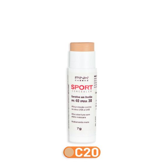 Imagem de Corretivo em Bastão FPS40 Pink Cheeks - Sport Concealer C20