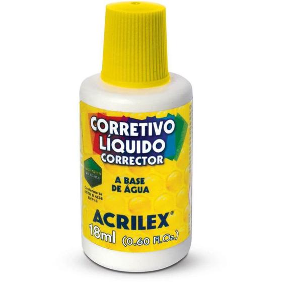 Imagem de Corretivo Líquido 18ml Acrilex