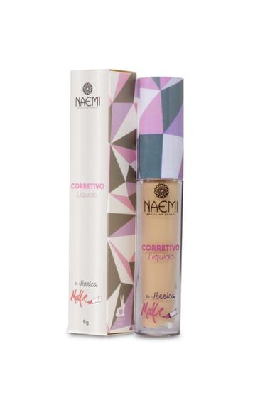 Corretivo líquido alta cobertura Naemi Beauty by Jessica Make Menor preço em Corretivo líquido alta cobertura Naemi Beauty by Jessica Make