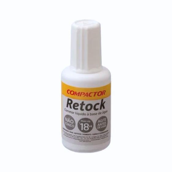 Imagem de Corretivo Líquido Compactor Retock Plus 18ml