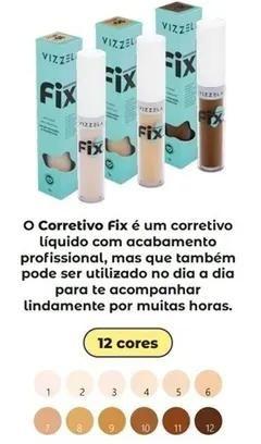 Imagem de Corretivo liquido fix cor 07 vizzela 7g