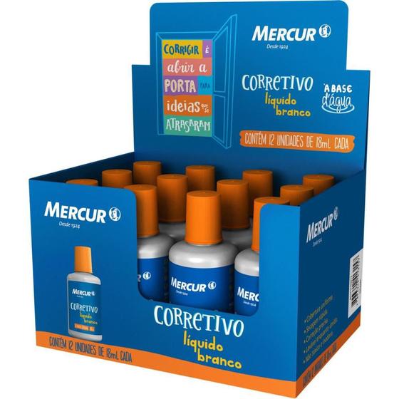 Imagem de Corretivo Mercur 18ML (7896342413157)