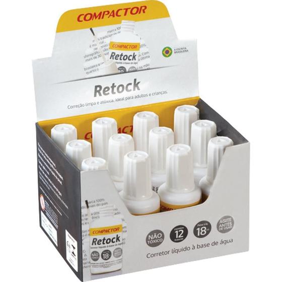 Imagem de Corretivo Retock 18ML - Caixa com 12 Unidades