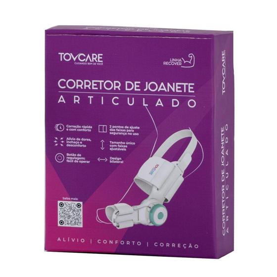 Imagem de Corretor Joanete Articulado Design Bilateral Tovcare