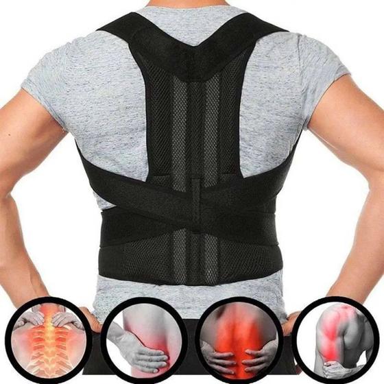 Corretor Postural Colete reforçado Alivia Dor e Corrige Postura - Jbb Solution - Corretor de Postura - Magazine Luiza