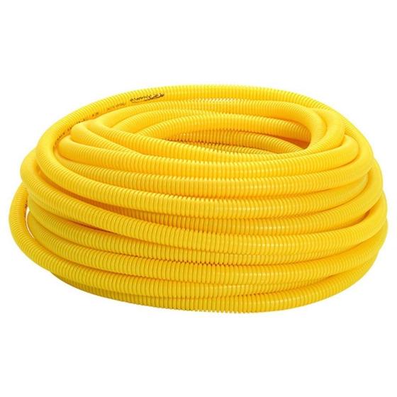 Imagem de Corrugado Flexível Amarelo 20mm Rolo Com 50m Amanco