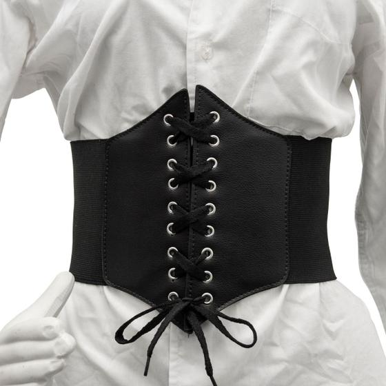 Imagem de Corselet Cinto Corpete Espartilho Elástico Envio Rapido