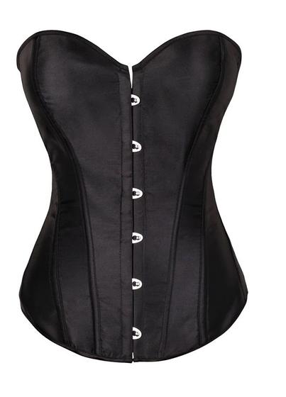 Imagem de Corset Espartilho Corselet Corpete Brilhoso Cinta Modeladora