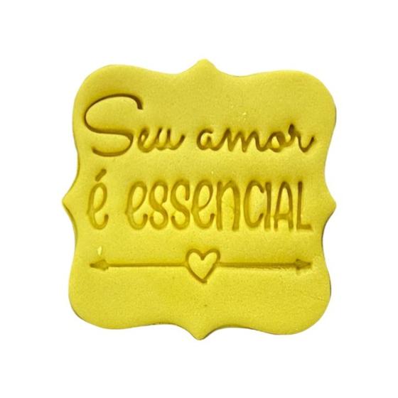 Imagem de Cortador Biscoito Dia das Mães Seu Amor é Essencial