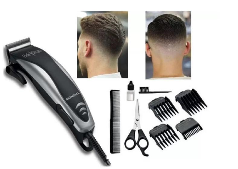 Cortador Cabelos Pelos Barba Mondial Hair Stylo Cr-02 - 110V Menor preço em Cortador Cabelos Pelos Barba Mondial Hair Stylo Cr-02 - 110V
