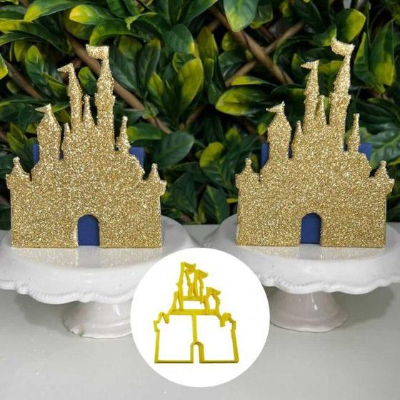 Imagem de Cortador Castelo da Disney Grande 12cm 