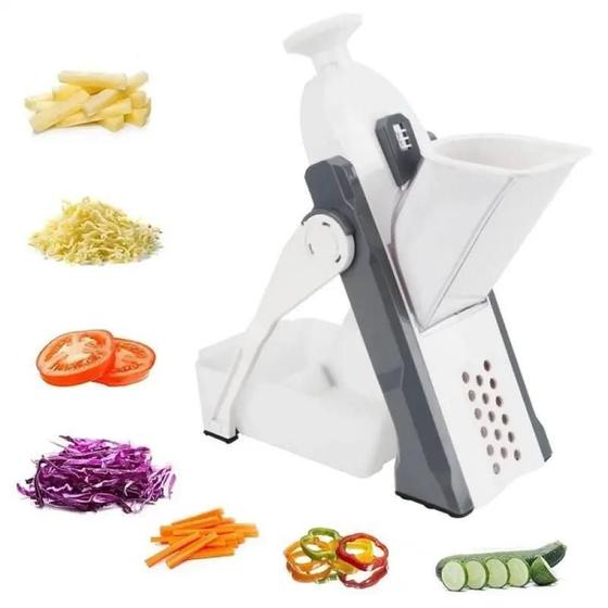 Imagem de Cortador de Batata Palito Multifuncional Processador de Alimentos e Ralador de Legumes