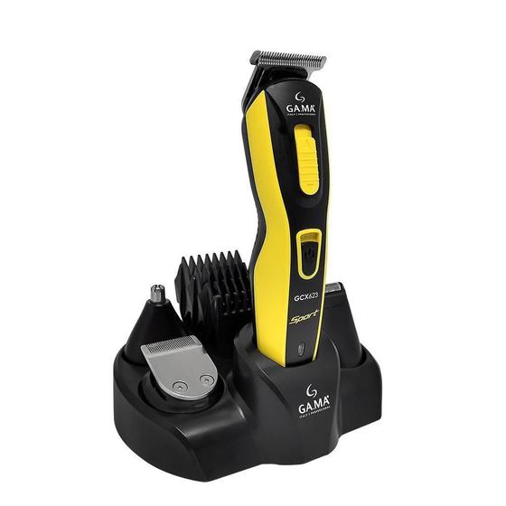 Cortador de cabelo GA.MA Italy GCX623 Sport amarelo 110V/220V Menor preço em Cortador de cabelo GA.MA Italy GCX623 Sport amarelo 110V/220V