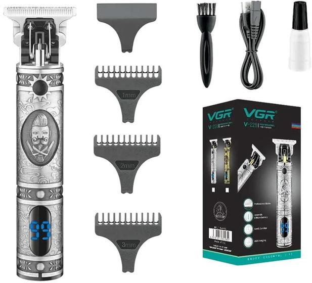 Imagem de Cortador de Cabelo VGR Voyager Hair Trimmer Prata V-228