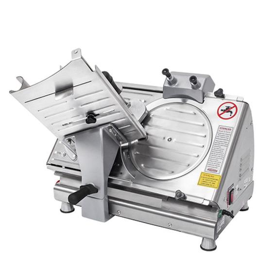 Cortador de Frios Industrial SemiAutomático Bermar Bivolt Menor preço em Cortador de Frios Industrial SemiAutomático Bermar Bivolt