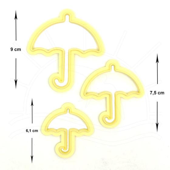 Imagem de Cortador de Guarda Chuva - Kit com 3 peças