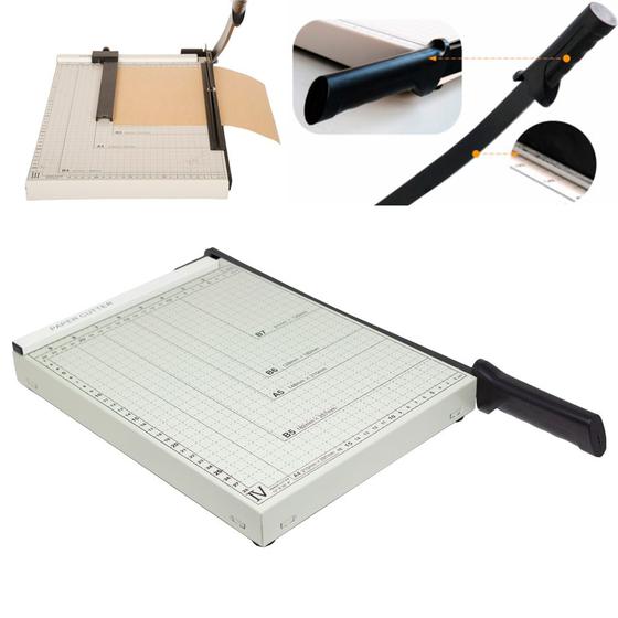 Cortador De Papel Guilhotina Tamanho A4 Máquina Corte Manual Escritório Profissional Alta Performance! Menor preço em Cortador De Papel Guilhotina Tamanho A4 Máquina Corte Manual Escritório Profissional Alta Performance!