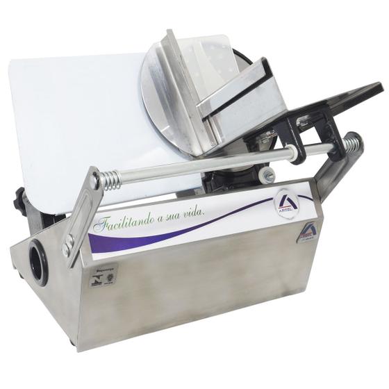 Cortador Fatiador Frios Elétrico Lâmina Inox 170mm Ajuste Espessura Arbel 170 SX Inox Menor preço em Cortador Fatiador Frios Elétrico Lâmina Inox 170mm Ajuste Espessura Arbel 170 SX Inox