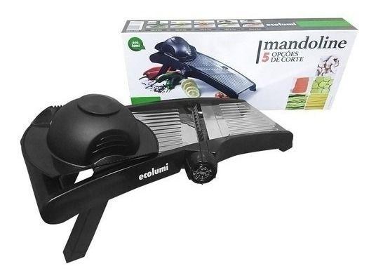 Imagem de Cortador Fatiador Mandoline Com 5 Cortes Ecolumi Original