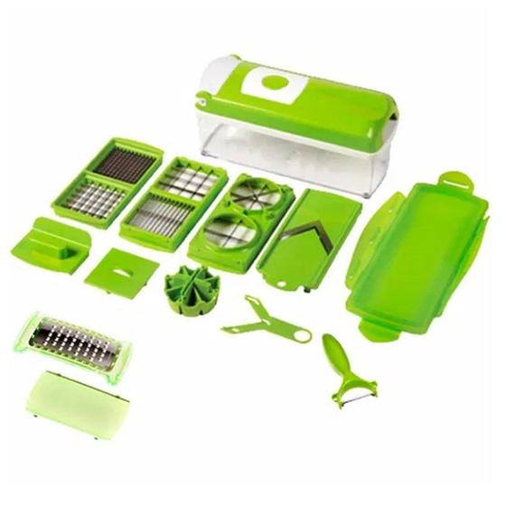 Imagem de Cortador Fatiador Nicer Dicer Plus  Mandolin Legumes Frutas Verduras - Show House