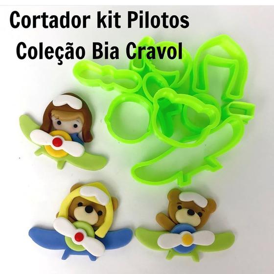 Imagem de Cortador Kit Pilotos - coleção Bia Cravol