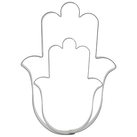 Imagem de Cortador Mão de Fátima - Hamsa Ref. 293 RR Cortadores Rizzo Confeitaria