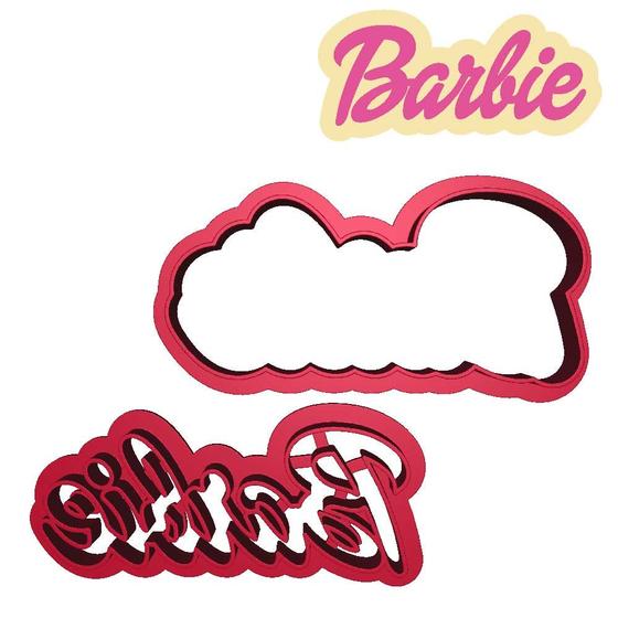 Imagem de Cortador Modular Fashion Barbie Logo