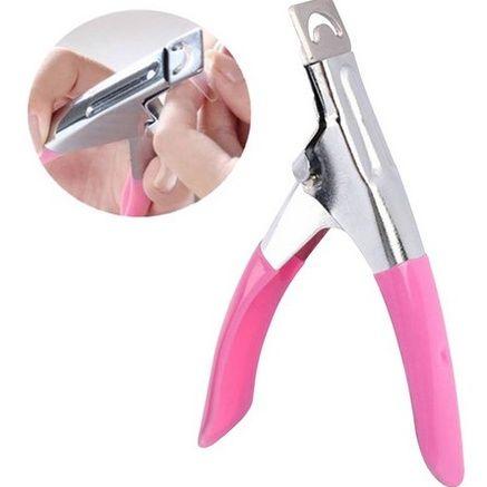 Imagem de Cortador Tips Alicate Unhas Postiças Gel Acrigel Porcelana