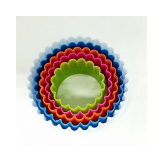 Imagem de Cortadores Plastico Redondo com 5 un. SilverChef