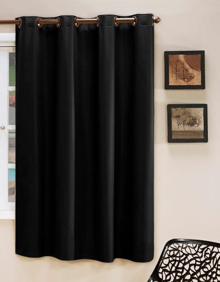 Imagem de Cortina Blackout 1,40 X 2,20 m 100% Blecaute Corta Luz De Pvc