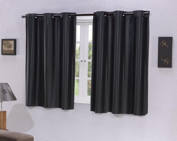 Imagem de Cortina Blackout 2,80 X 1,60 Casa Decorada Blecaute Luz PVC