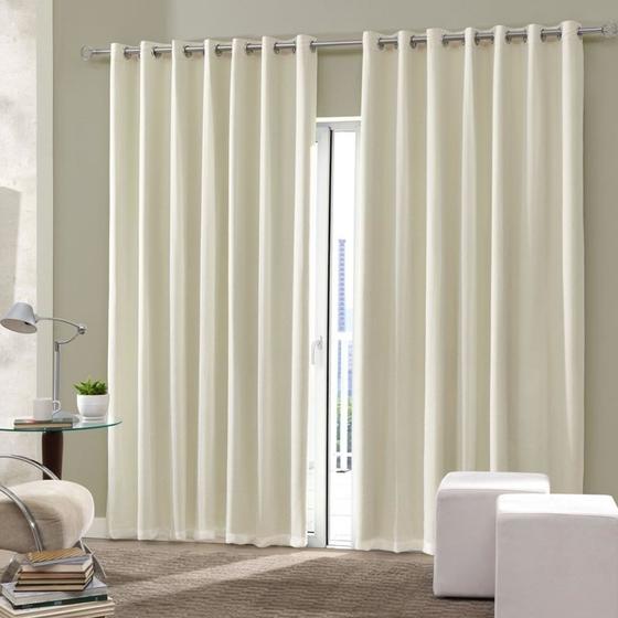Imagem de Cortina Blackout 70%  corta luz 6,00x2,20 em Tecido