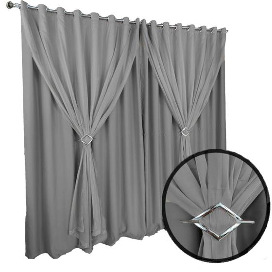 Imagem de Cortina Blackout De 7x2,90 Corta Luz com blackout