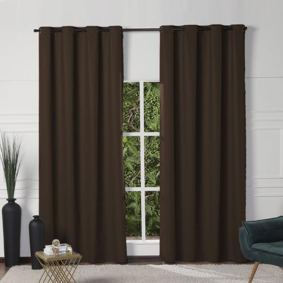 Imagem de Cortina Blackout de PVC 2,80m x 2,00m para Varão Simples