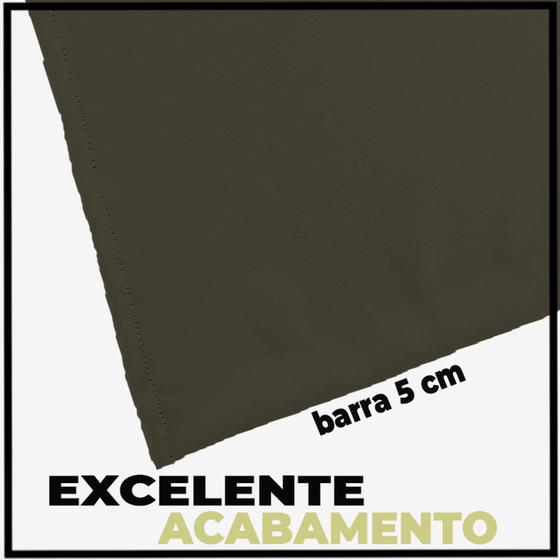 Imagem de cortina blackout Para varão Brenda 6,00 x 2,70 ilhiois branco