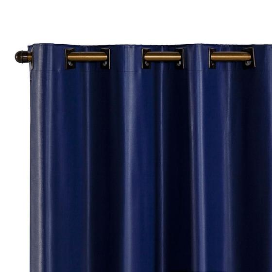 Imagem de Cortina Blackout Pvc 2,80 M X 1,80 M - Azul Marinho