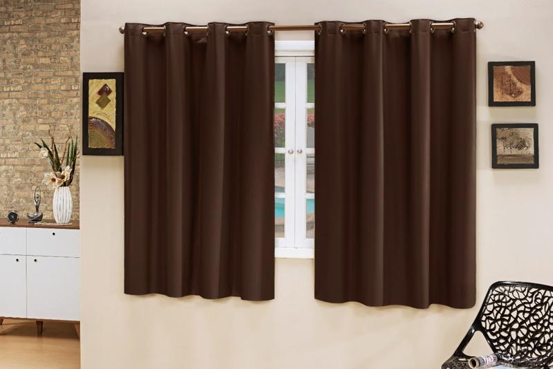 Imagem de Cortina Blackout PVC Lisa 2,80x1,60 Filomena - Tabaco