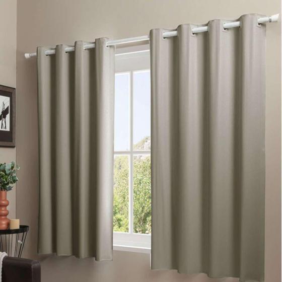 Imagem de Cortina Blackout Pvc Sala Quarto Corta luz 100% 2,80 x 2,50 - MARKA TEXTIL